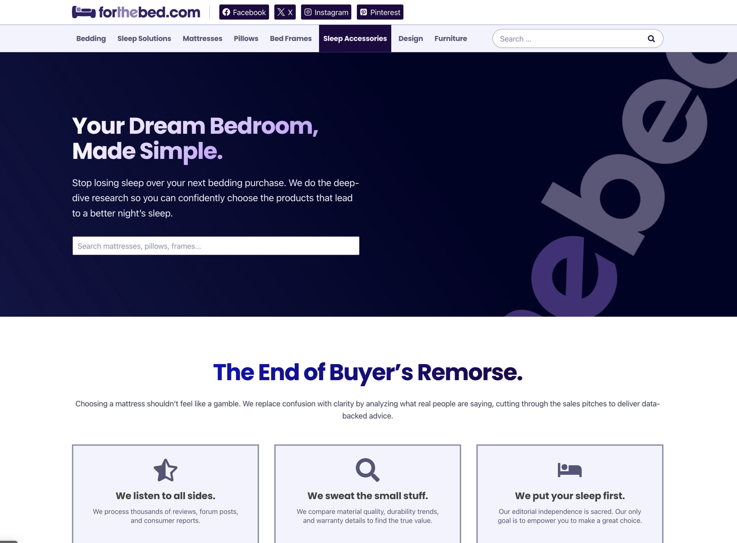 For The Bed Screenshot