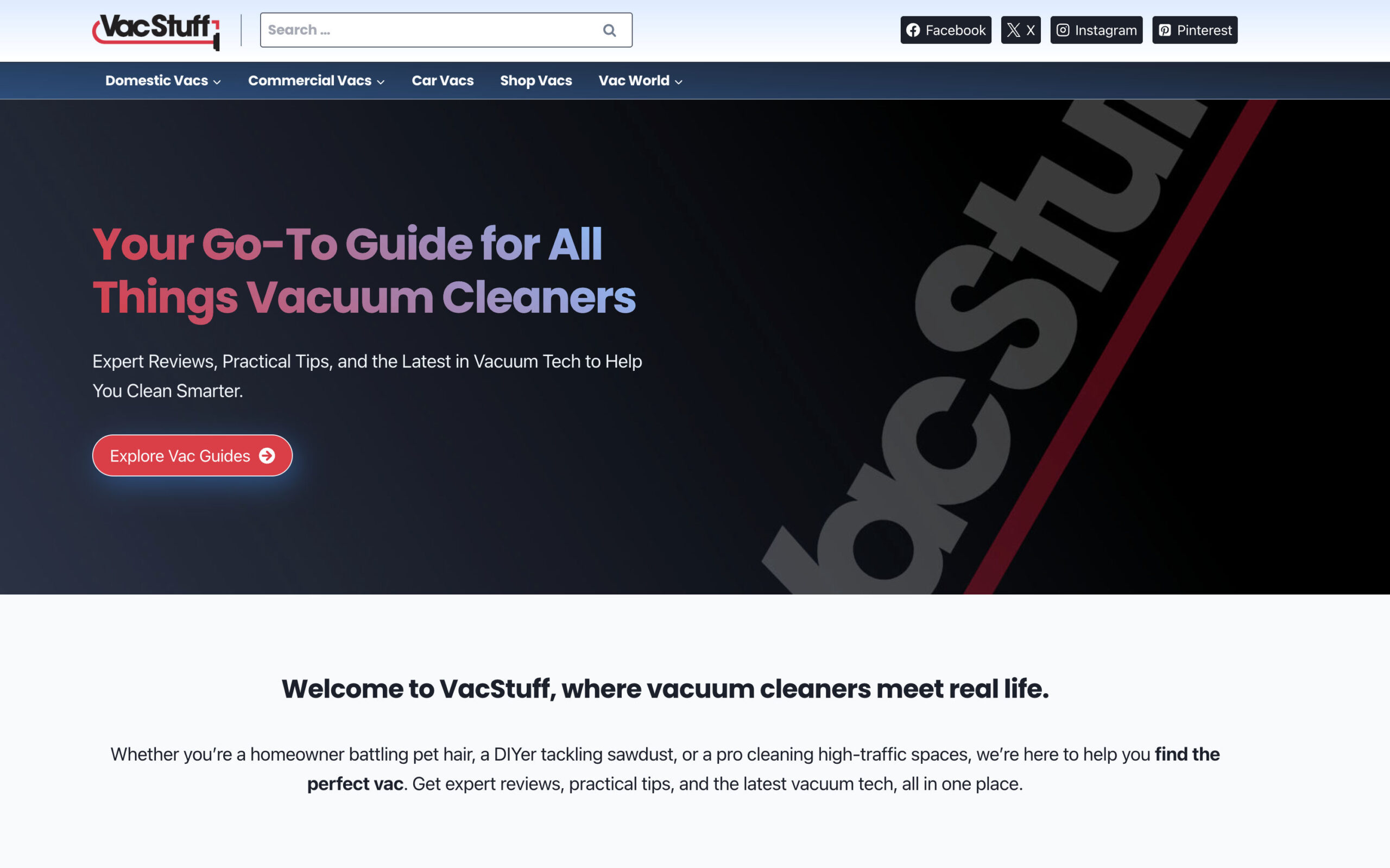 Vac Stuff Screenshot