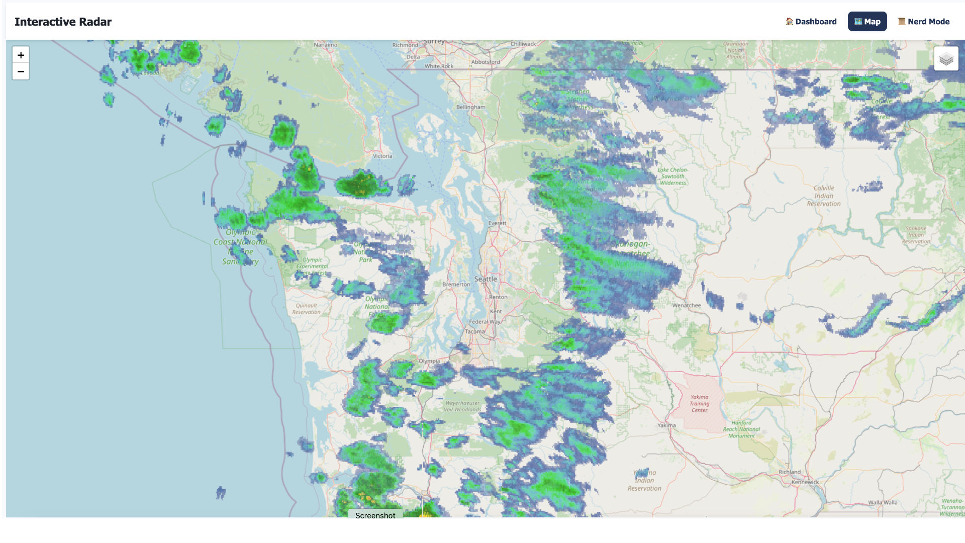 Map Mode - WeatherSharp